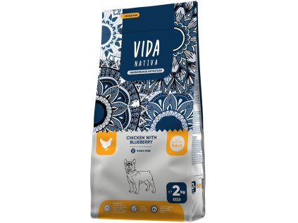 Kraftia VIDA NATIVA DOG Adult S Chicken 2kg