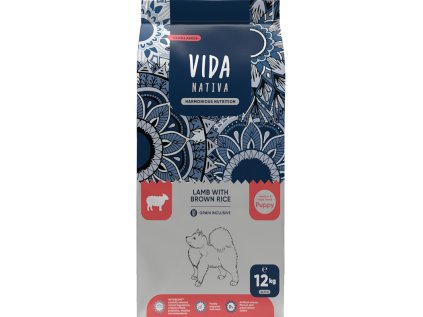 Kraftia VIDA NATIVA DOG Puppy M/L Lamb & Rice 12kg