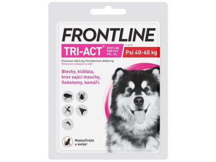 FRONTLINE TRI-ACT spot-on pro psy XL (40-60 kg)-1x6ml