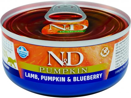 N&D CAT PUMPKIN Adult Lamb & Blueberry 70g