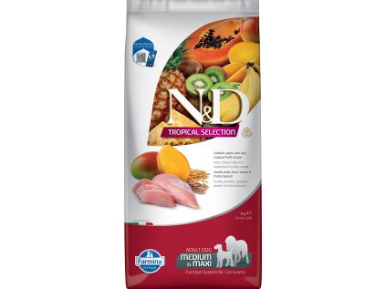 N&D TROPICAL SELECTION DOG Adult M/L Chicken 10kg