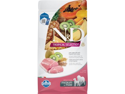 N&D TROPICAL SELECTION DOG Adult M/L Pork 2kg
