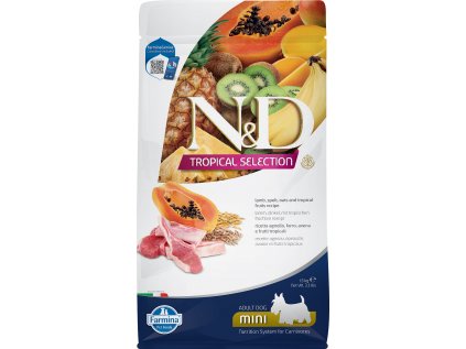 N&D TROPICAL SELECTION DOG Adult Mini Lamb 1,5kg