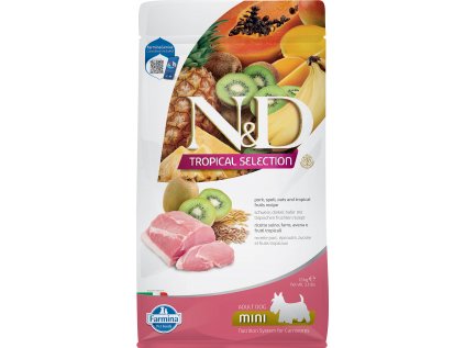 N&D TROPICAL SELECTION DOG Adult Mini Pork 1,5kg