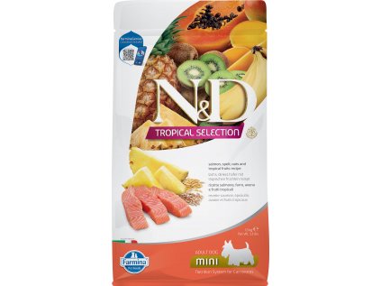 N&D TROPICAL SELECTION DOG Adult Mini Salmon 1,5kg