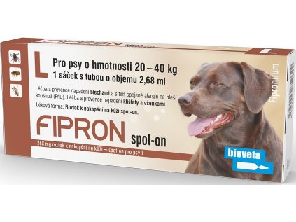 Fipron 268mg Spot-On Dog L sol 1x2,68ml