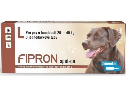 Fipron 268mg Spot-On Dog L sol 3x2,68ml