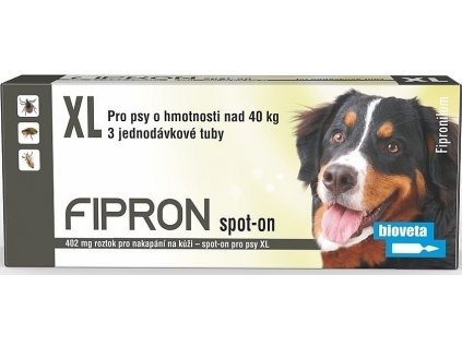 Fipron 402mg Spot-On Dog XL sol 3x4,02ml