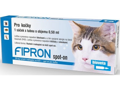 Fipron 50mg Spot-On Cat sol 1x0,5ml