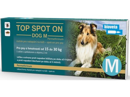 Top spot on Dog M 1x2ml (15- 30kg)