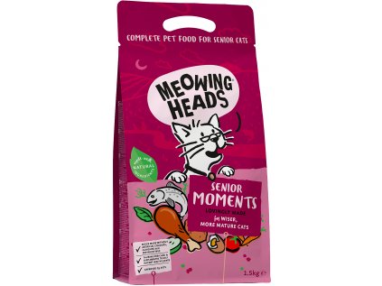 MEOWING HEADS Senior Moments 1,5kg