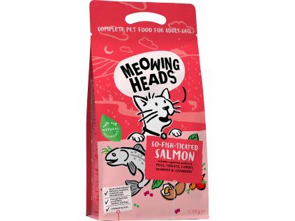 MEOWING HEADS So-fish-ticated Salmon 1,5kg