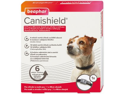 BEAPHAR Obojek antiparazitní pes Canishield 48cm