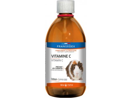 Francodex Vitamín C kapky morče 500ml