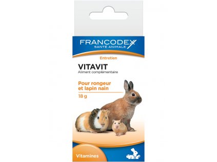 Francodex VITAVIT pro hlodavce a králíky 18g