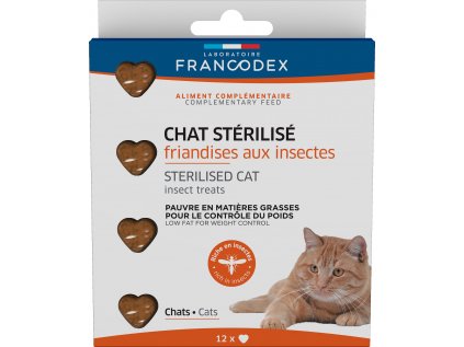 Francodex Protein-Insect pro kastrované kočky 12ks