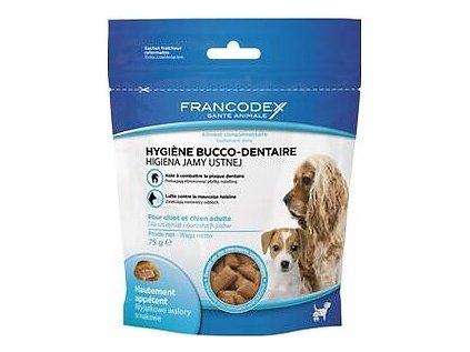 Francodex Pochoutka Breath Dental pes 75g