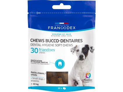 Francodex Pochoutka Dental pro štěňata a psy do 10kg