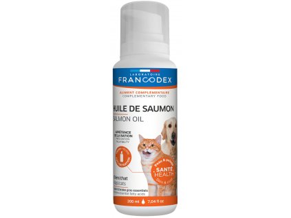 Francodex Salmon Oil lososový olej pes, kočka 200ml