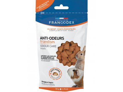 Francodex Pochoutka Odour care hlodavci 50g