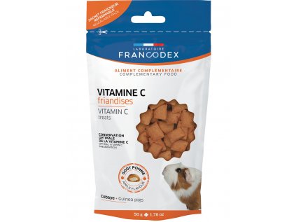 Francodex Pochoutka Vitamin C morče 50g