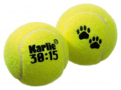 Karlie Hračka pes Tenisové míčky 2ks 6cm žlutá