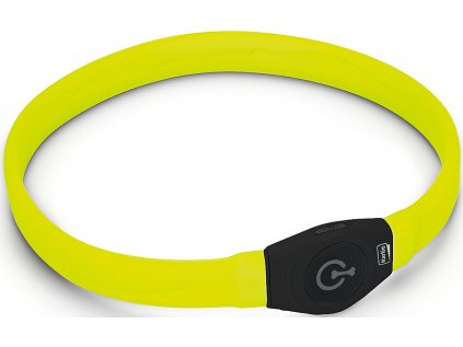 Karlie Obojek USB Visio Light LED nabíjecí 65cm žlutý