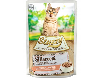 Stuzzy Cat kapsa Adult losos 85g