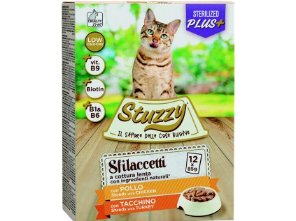 Stuzzy Cat kapsa Adult Sterilised kuřecí 12x85g