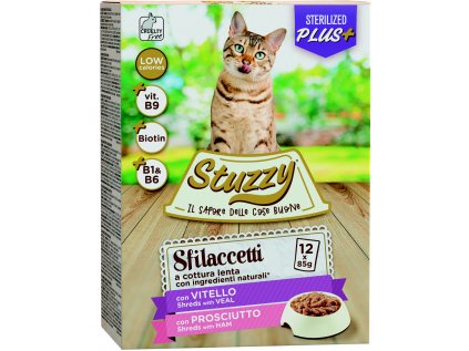 Stuzzy Cat kapsa Adult Sterilised šunka 12x85g
