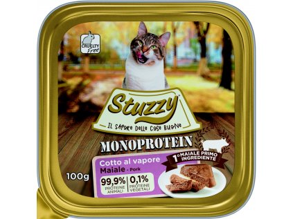 Stuzzy Cat vanička Adult Monoprotein vepřové 100g