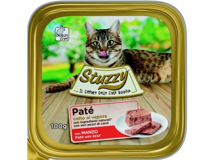 Stuzzy Cat vanička Adult Paté hovězí 100g