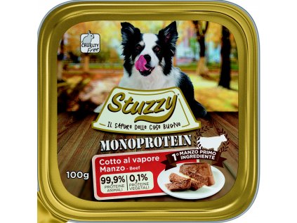 Stuzzy Dog vanička Adult Monoprotein hovězí 100g