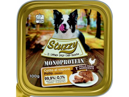 Stuzzy Dog vanička Adult Monoprotein kuřecí 100g