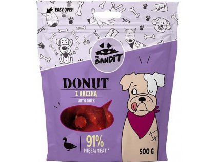 VetExpert Mr.Bandit DONUT kachní 500g