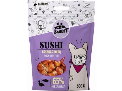 VetExpert Mr.Bandit SUSHI kachna a ryba 500g