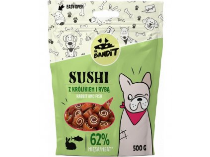 VetExpert Mr.Bandit SUSHI králík a ryba 500g