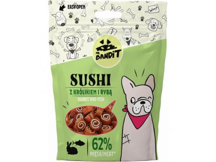 VetExpert Mr.Bandit SUSHI králík a ryba 80g