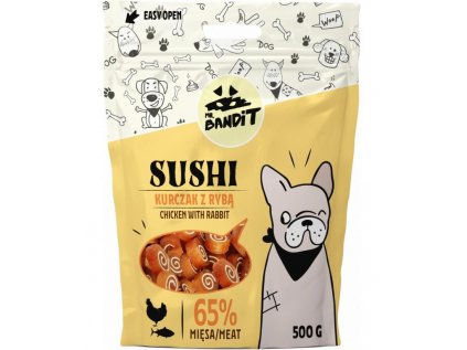 VetExpert Mr.Bandit SUSHI kuře a ryba 500g