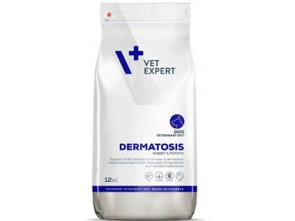 VetExpert VD 4T Dermatosis Dog Rabbit Potato 12kg