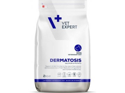 VetExpert VD 4T Dermatosis Dog Salmon Potato 2kg