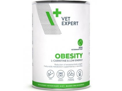 VetExpert VD 4T Obesity Dog konzerva 400g