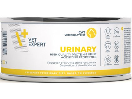 VetExpert VD 4T Urinary Cat konzerva 100g