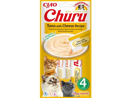 Churu Cat Tuna with Cheese Recipe 4x14g