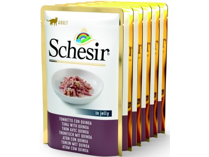 Schesir Cat kapsa Adult Monoprotein tuňák/quinoa 6x85g