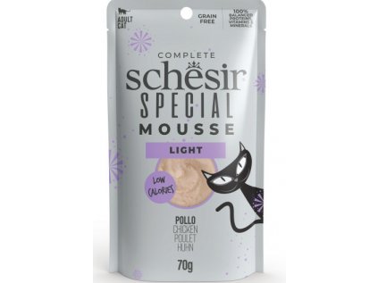 Schesir Cat kapsa Special Mousse Light kuře 70g