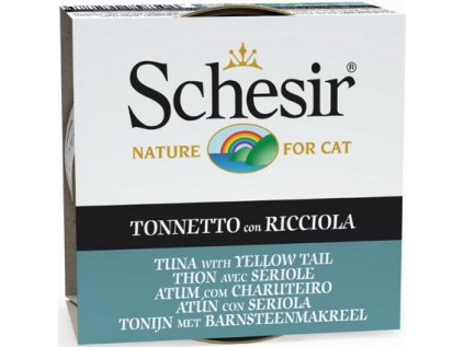 Schesir Cat konz. Adult tuňák/kranas 85g