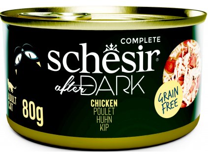 Schesir Cat konz. After Dark Wholefood kuře 80g