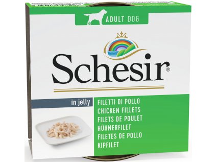 Schesir Dog konz. Adult kuřecí filé 150g