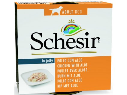 Schesir Dog konz. Adult kuře/aloe 150g